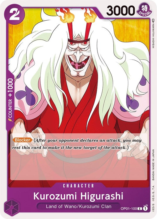 Image for Kurozumi Higurashi - One Piece Card Game