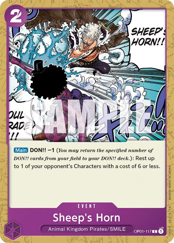 Image for Sheep's Horn - One Piece Card Game