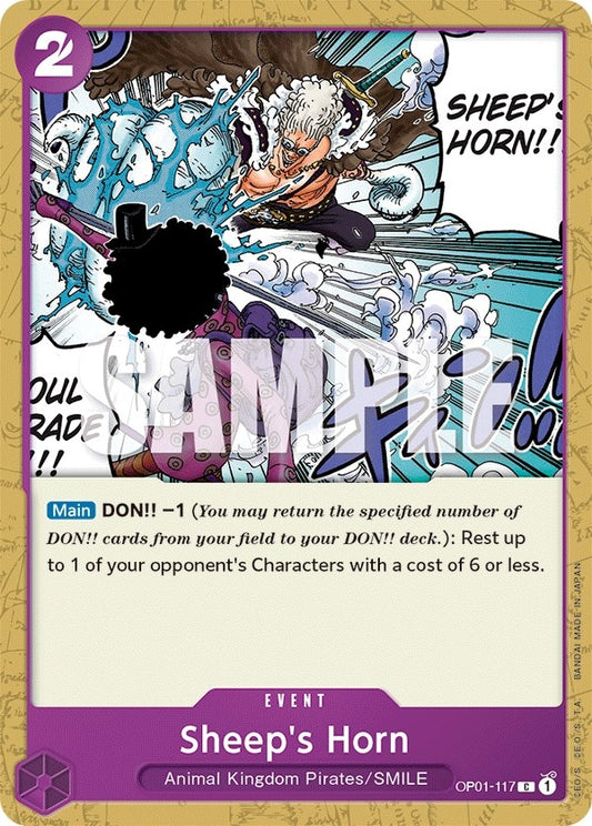 Image for Sheep's Horn - One Piece Card Game