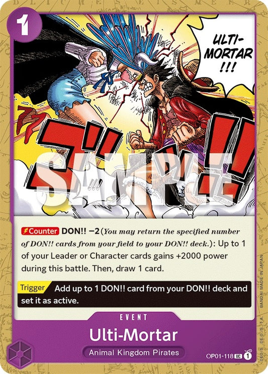 Image for Ulti-Mortar - One Piece Card Game