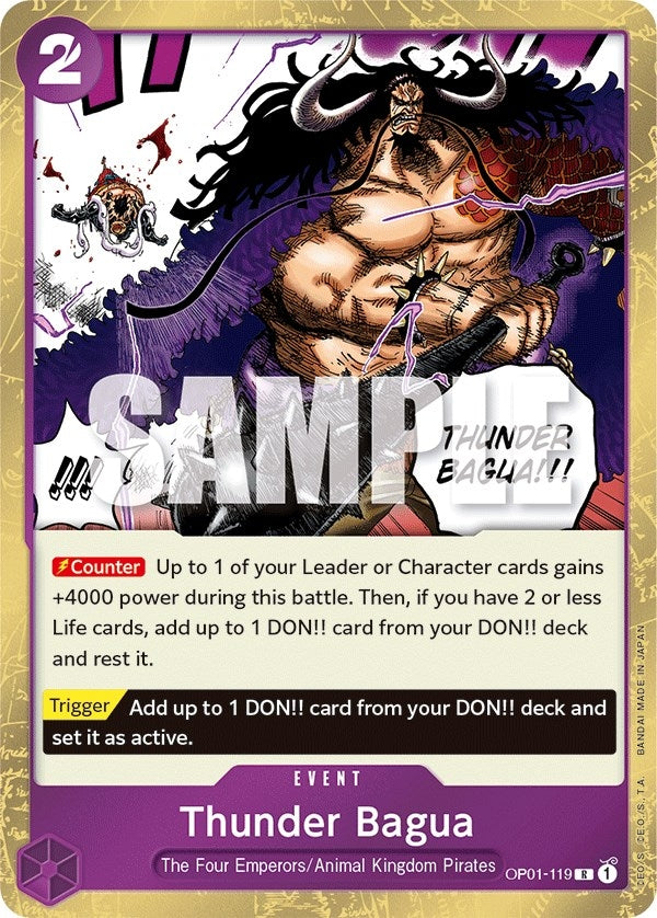 Image for Thunder Bagua - One Piece Card Game