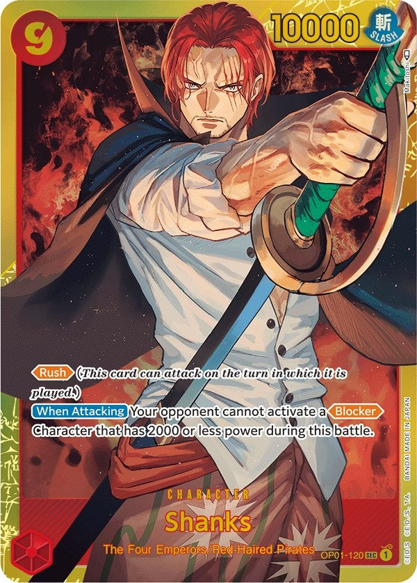 Image for Shanks - One Piece Card Game
