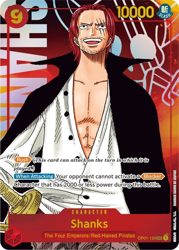 Image for Shanks (Parallel) - One Piece Card Game