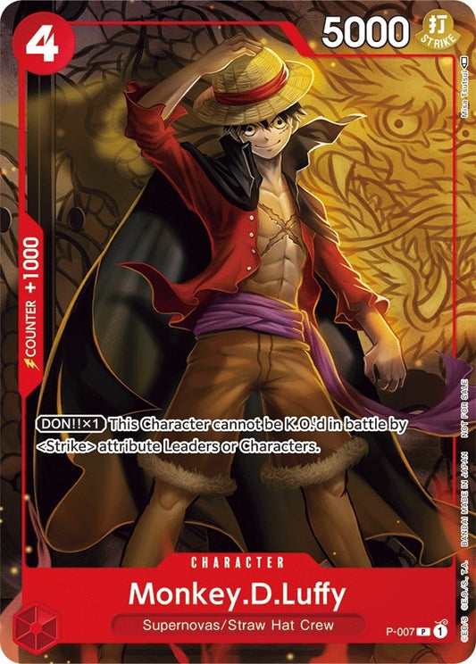 Image for Monkey.D.Luffy - P-007 (Tournament Pack Vol. 1) - One Piece Card Game