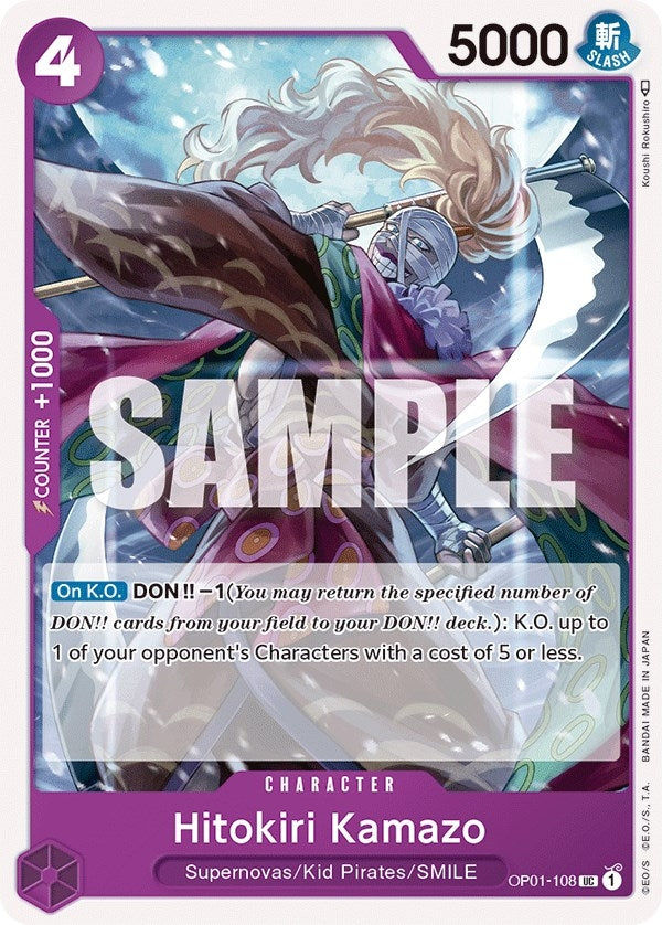 Image for Hitokiri Kamazo - One Piece Card Game