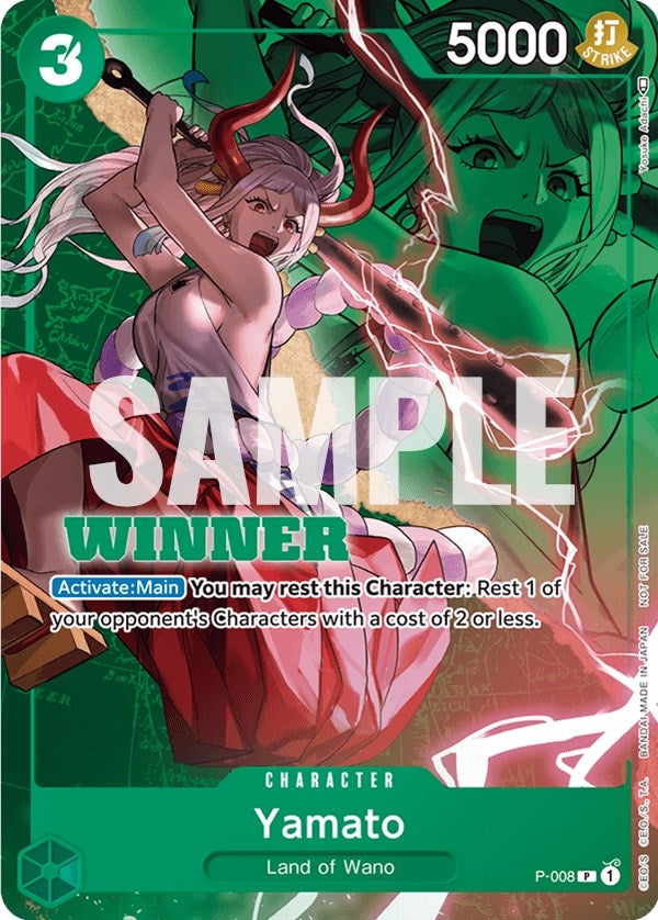 Image for Yamato - P-008 (Winner Pack Vol. 1) - One Piece Card Game