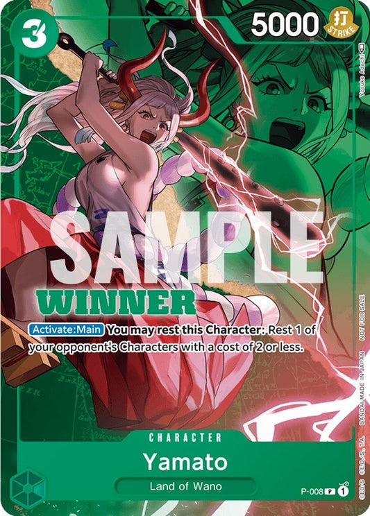 Image for Yamato - P-008 (Winner Pack Vol. 1) - One Piece Card Game