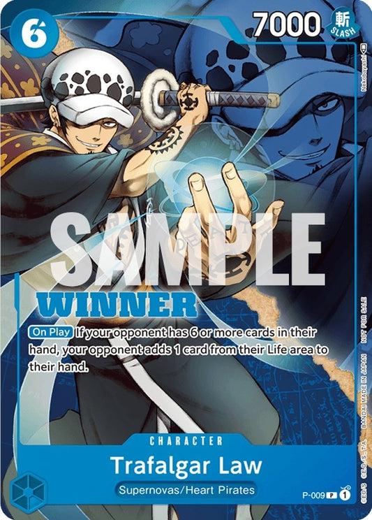 Image for Trafalgar Law - P-009 (Winner Pack Vol. 1) - One Piece Card Game