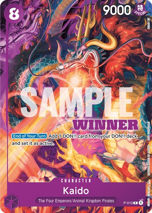 Image for Kaido - P-010 (Winner Pack Vol. 1) - One Piece Card Game