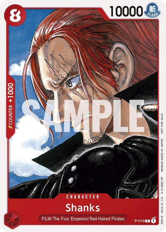 Image for Shanks (One Piece Film Red) - One Piece Card Game