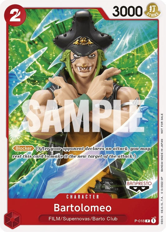 Image for Bartolomeo (One Piece Film Red) - One Piece Card Game