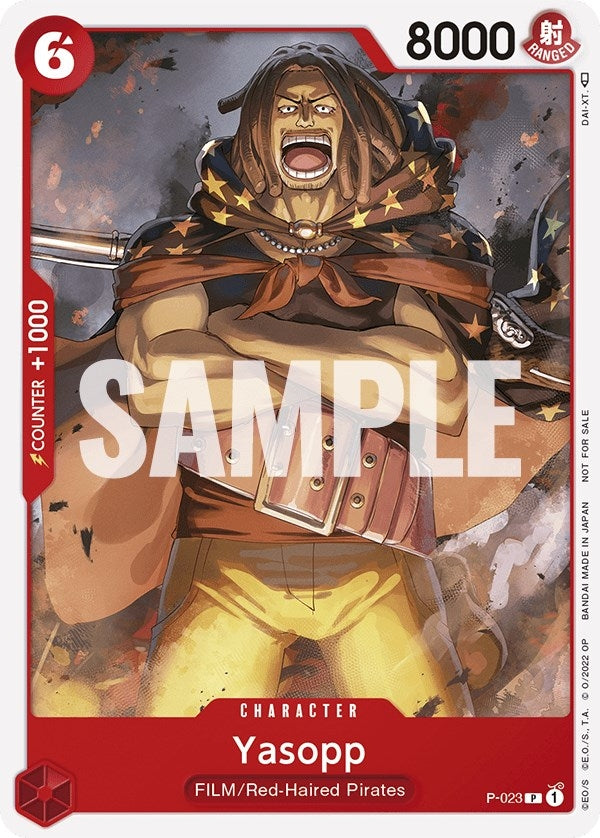 Image for Yasopp (One Piece Film Red) - One Piece Card Game