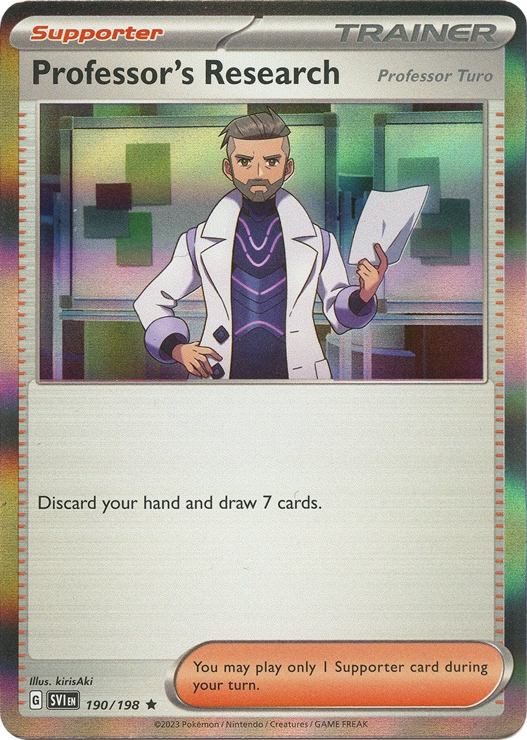 Image for Professor's Research - Pokemon