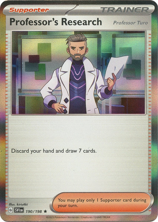 Image for Professor's Research - Pokemon