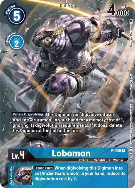 Image for Lobomon - P-030 (2nd Anniversary Frontier Card) - Digimon Card Game