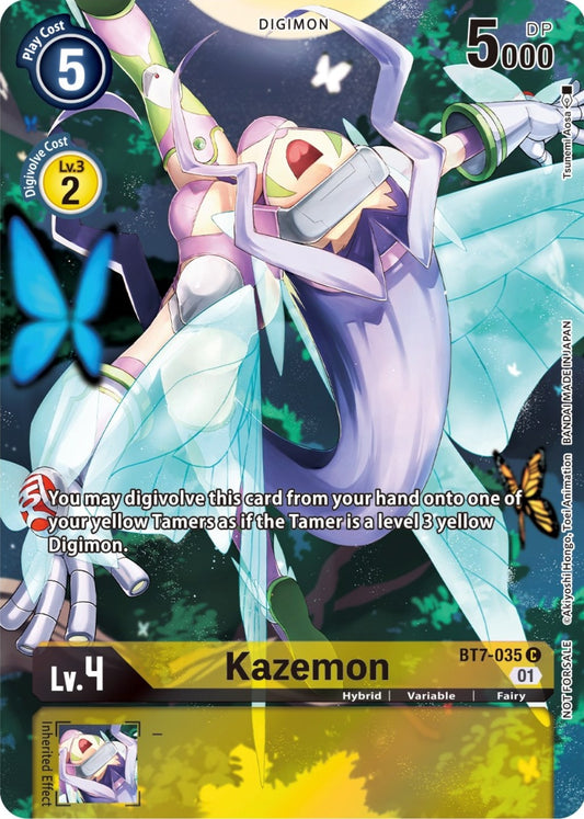 Image for Kazemon (2nd Anniversary Frontier Card) - Digimon Card Game