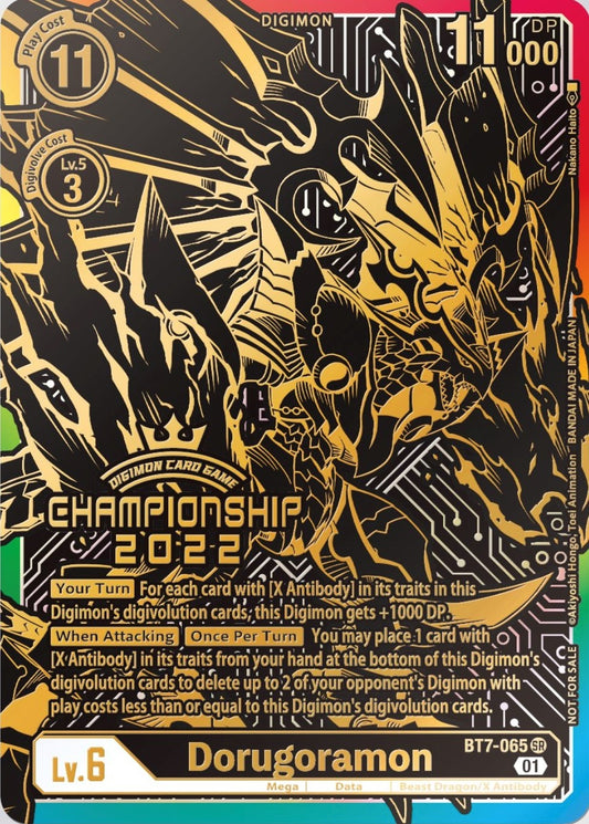 Image for Dorugoramon (2022 Championship Finals 1st Place) - Digimon Card Game