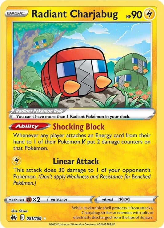 Image for Radiant Charjabug - Pokemon