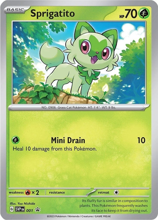 Image for Sprigatito - 001 - Pokemon