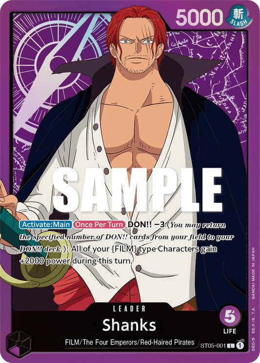 Image for Shanks - One Piece Card Game
