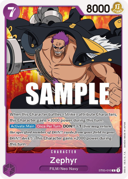 Image for Zephyr - One Piece Card Game
