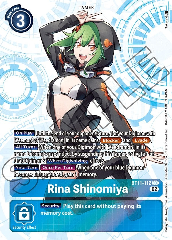 Image for Rina Shinomiya - Digimon Card Game