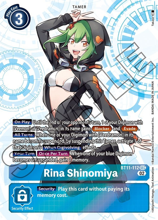 Image for Rina Shinomiya - Digimon Card Game