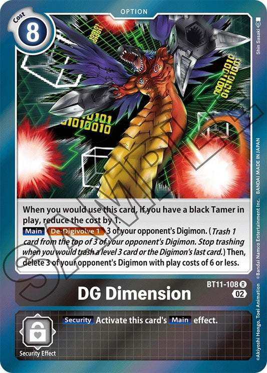 Image for DG Dimension - Digimon Card Game
