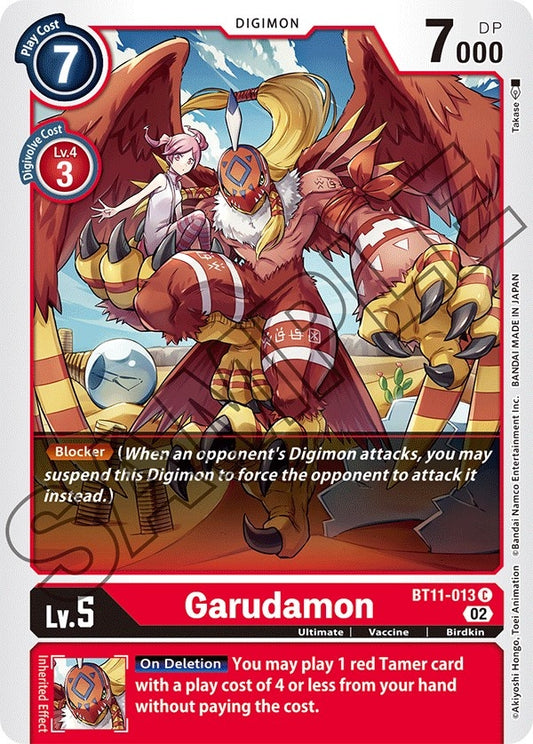 Image for Garudamon - Digimon Card Game