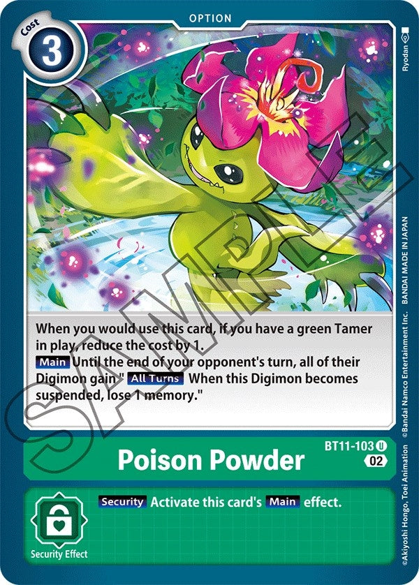 Image for Poison Powder - Digimon Card Game