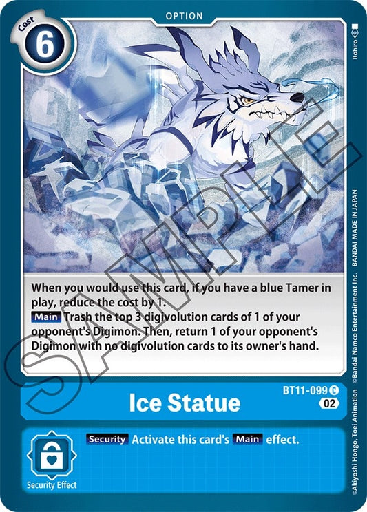 Image for Ice Statue - Digimon Card Game