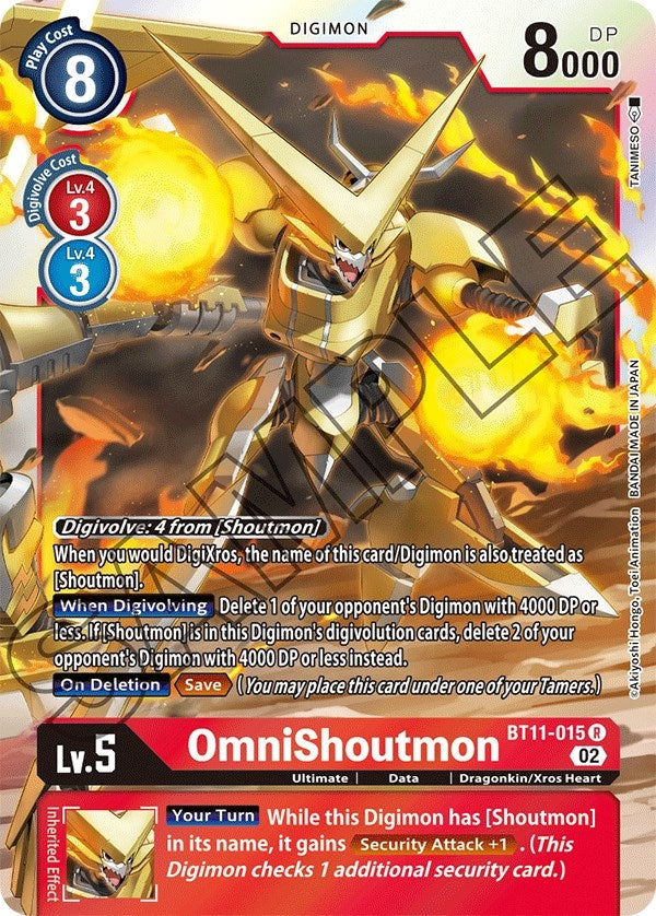 Image for OmniShoutmon - Digimon Card Game