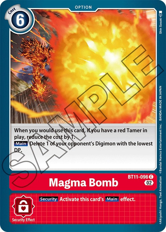Image for Magma Bomb - Digimon Card Game