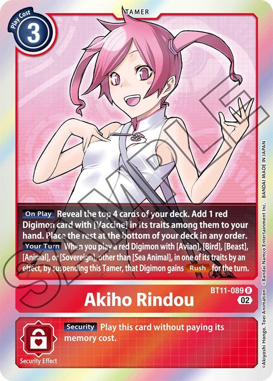 Image for Akiho Rindou - Digimon Card Game