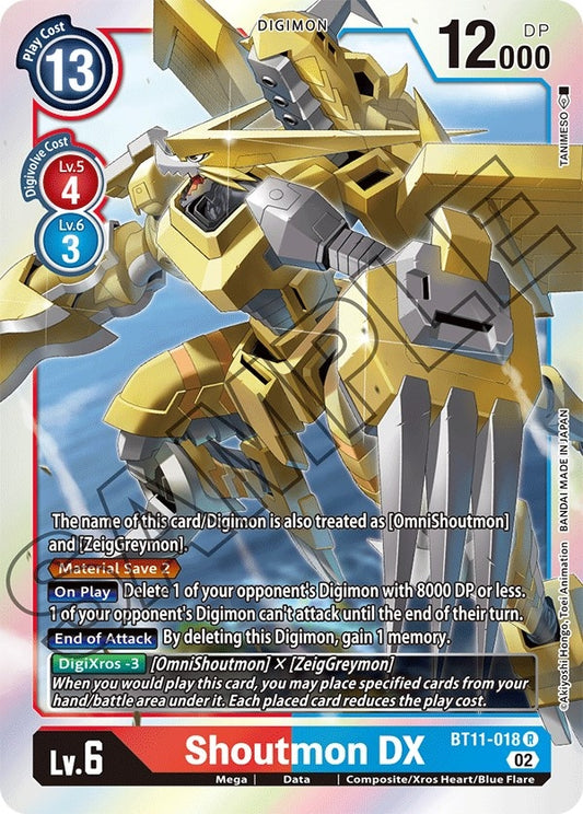 Image for Shoutmon DX - Digimon Card Game