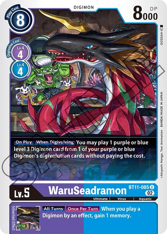 Image for WaruSeadramon - Digimon Card Game