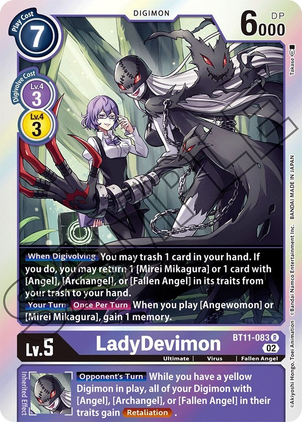 Image for LadyDevimon - Digimon Card Game