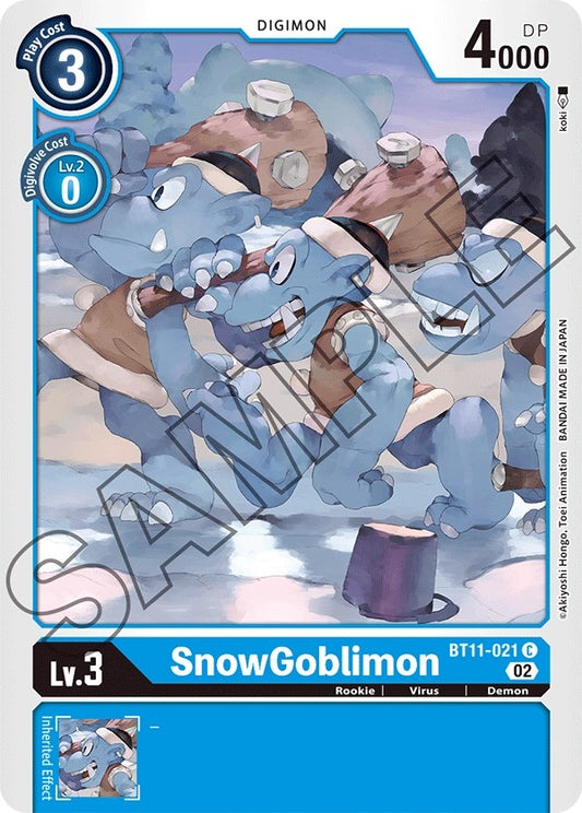 Image for SnowGoblimon - Digimon Card Game