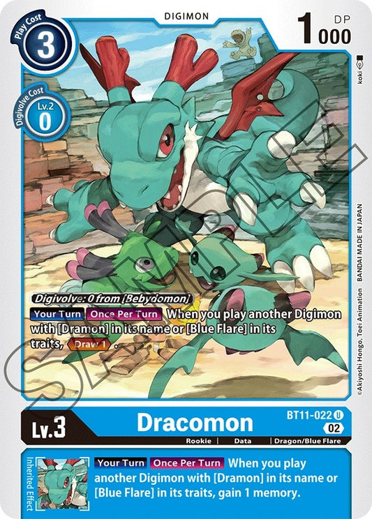 Image for Dracomon - Digimon Card Game