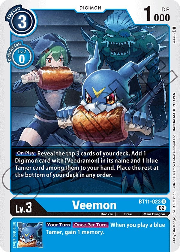 Image for Veemon - Digimon Card Game