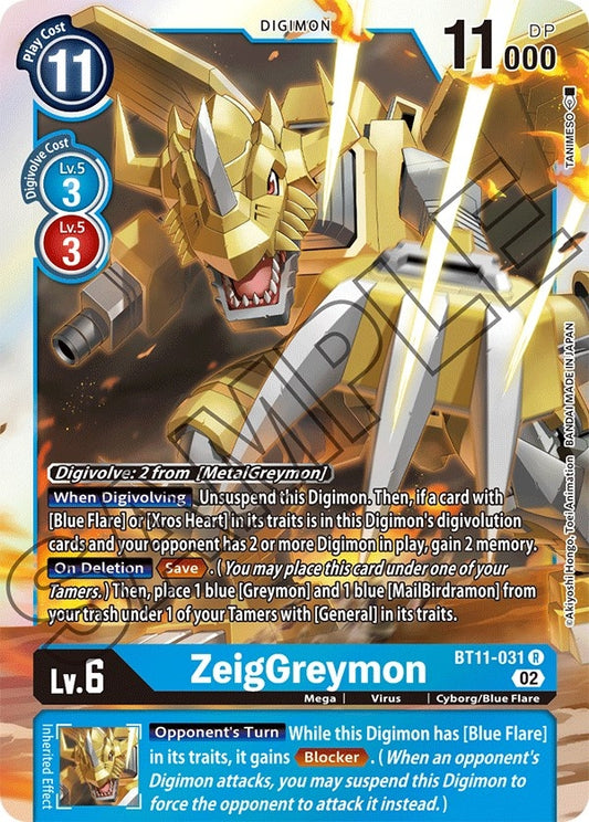 Image for ZeigGreymon - Digimon Card Game