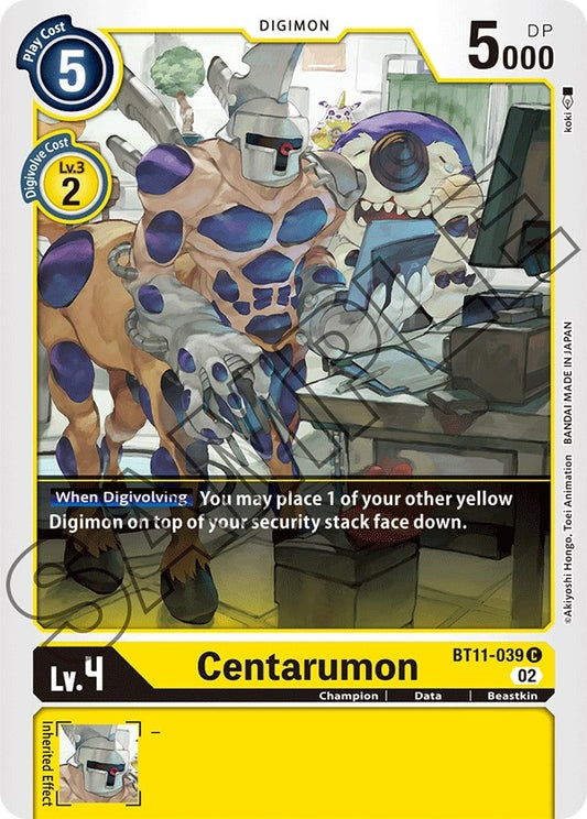 Image for Centarumon - Digimon Card Game