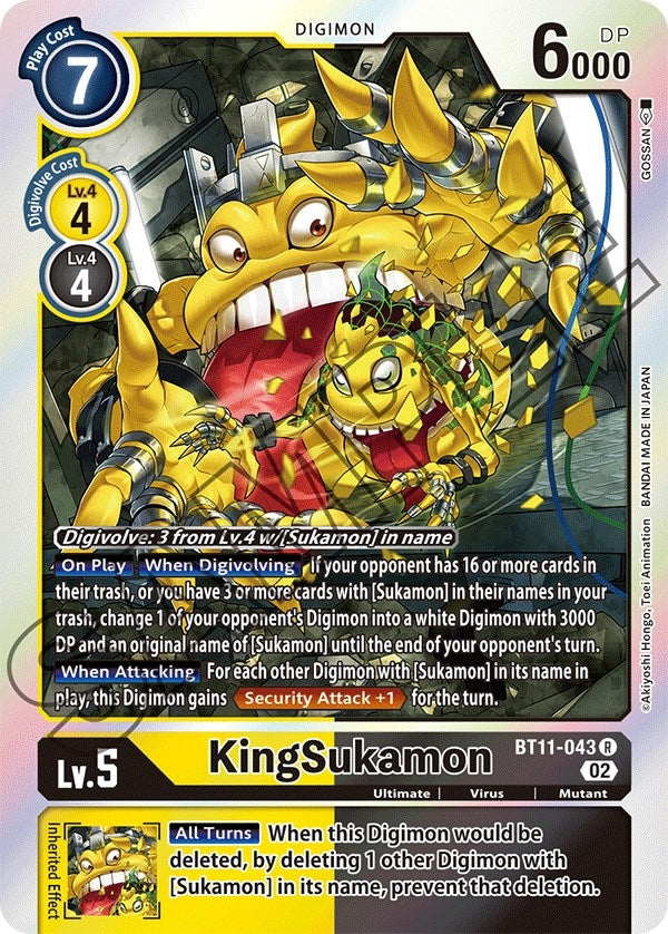 Image for KingSukamon - Digimon Card Game