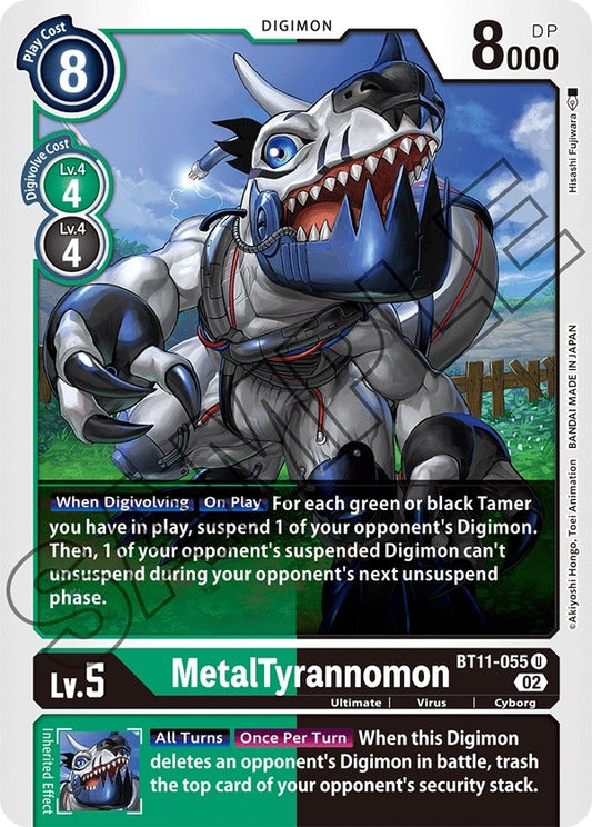 Image for MetalTyrannomon - Digimon Card Game