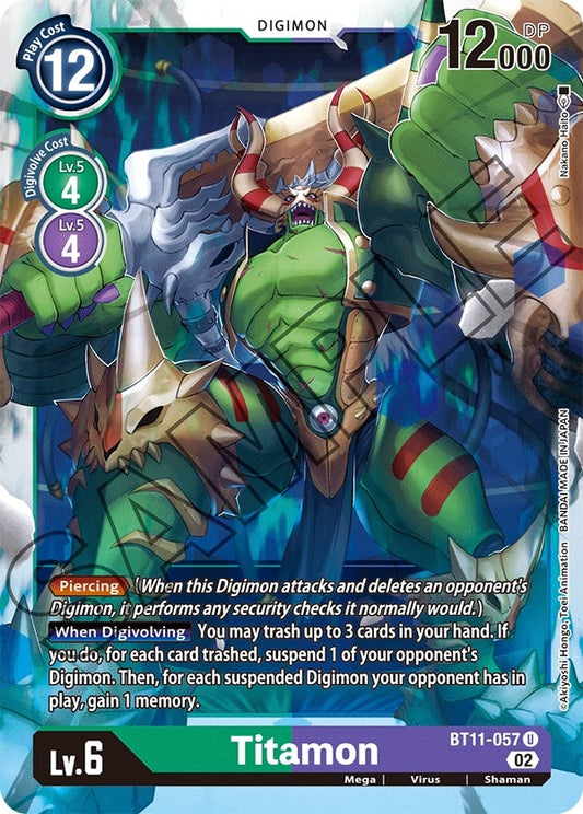 Image for Titamon - Digimon Card Game