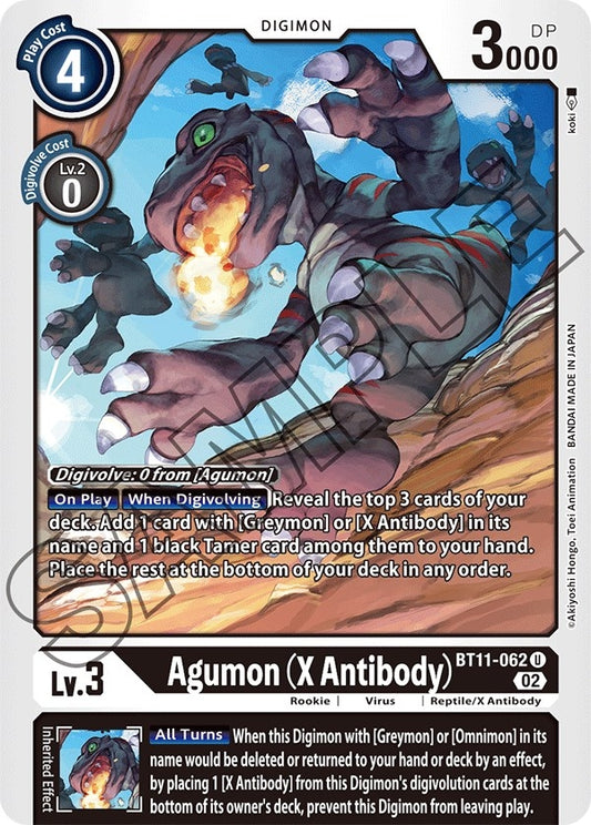 Image for Agumon (X Antibody) - Digimon Card Game