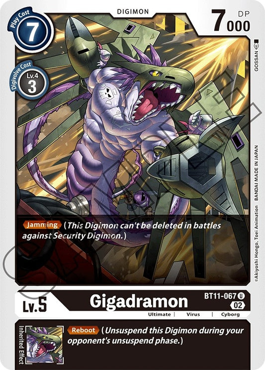 Image for Gigadramon - Digimon Card Game