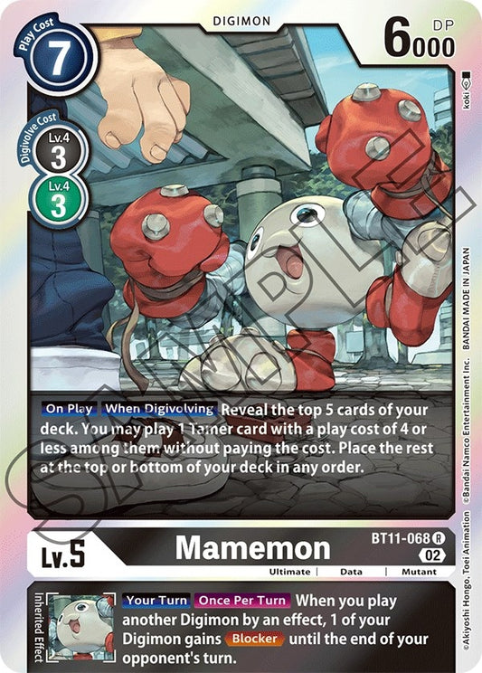Image for Mamemon - Digimon Card Game