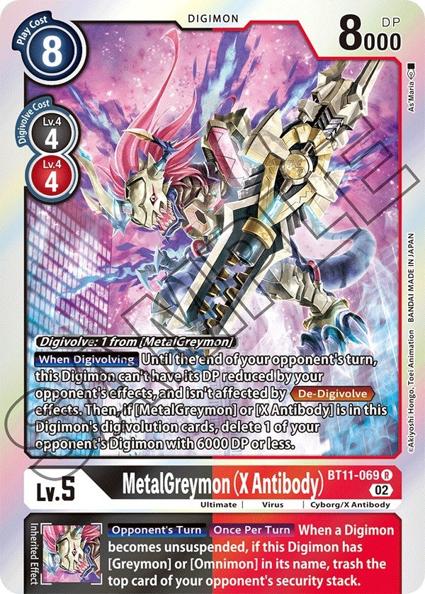 Image for MetalGreymon (X Antibody) - Digimon Card Game