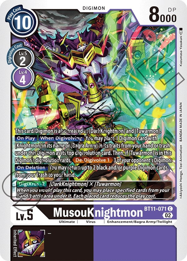 Image for MusouKnightmon - Digimon Card Game